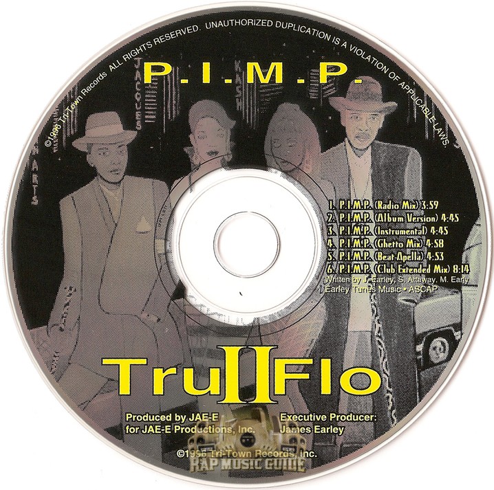 Tru II Flo - P.I.M.P.: 2nd Press, Single. CD | Rap Music Guide